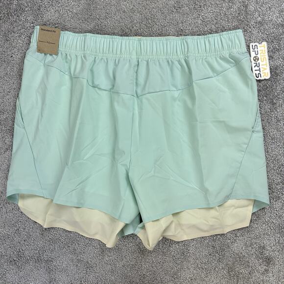 Nike Court Slam Dri-Fit Tennis Shorts Mens Size XXL Jade Ice Pickleball - Picture 3 of 12